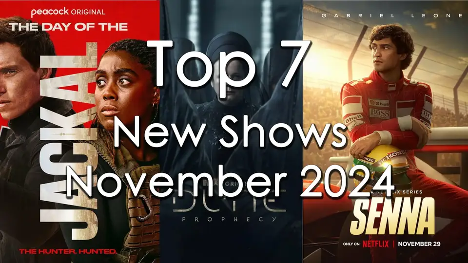 Top 7 Best New Shows Coming in November 2024